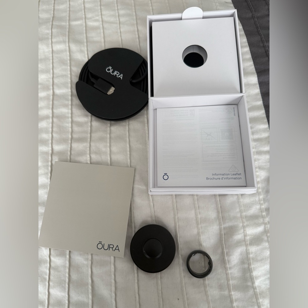 Oura Gen3 Horizon Stealth Smart Ring size US 11